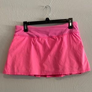 Pink lululemon skirt